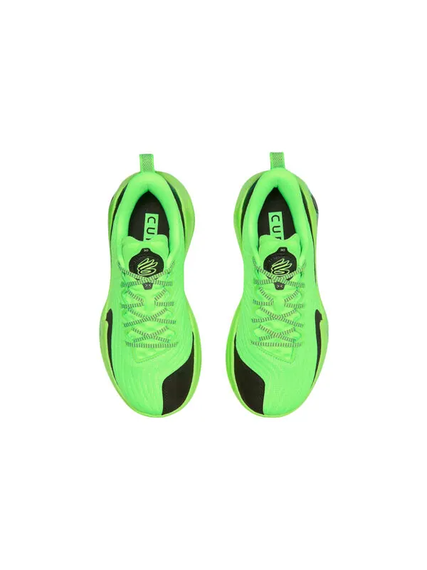 Кроссовки curry 12 'extraterrestrial' Under Armour — изображение 3 из 4, черный/зеленый