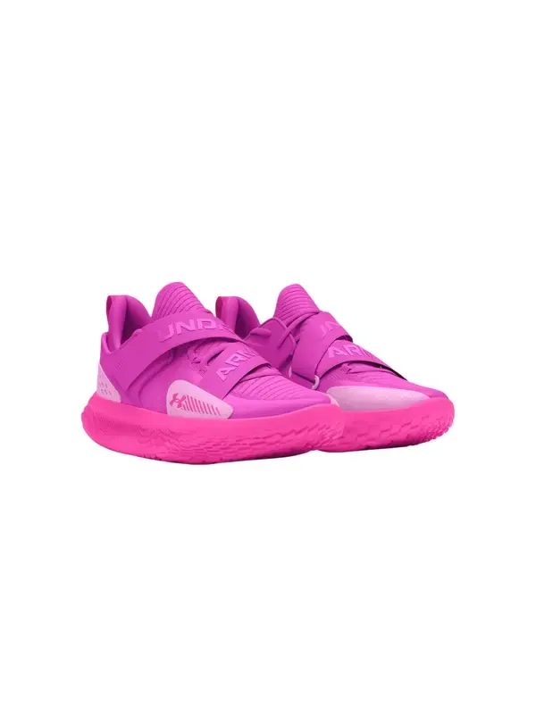 Кроссовки flow futr x 4 'vivid magenta stellar pink' Under Armour — изображение 3 из 4, розовый/розовый