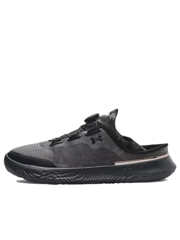 Кроссовки flow slipspeed 'jet grey black camo' Under Armour — изображение 1 из 3, серый/черный
