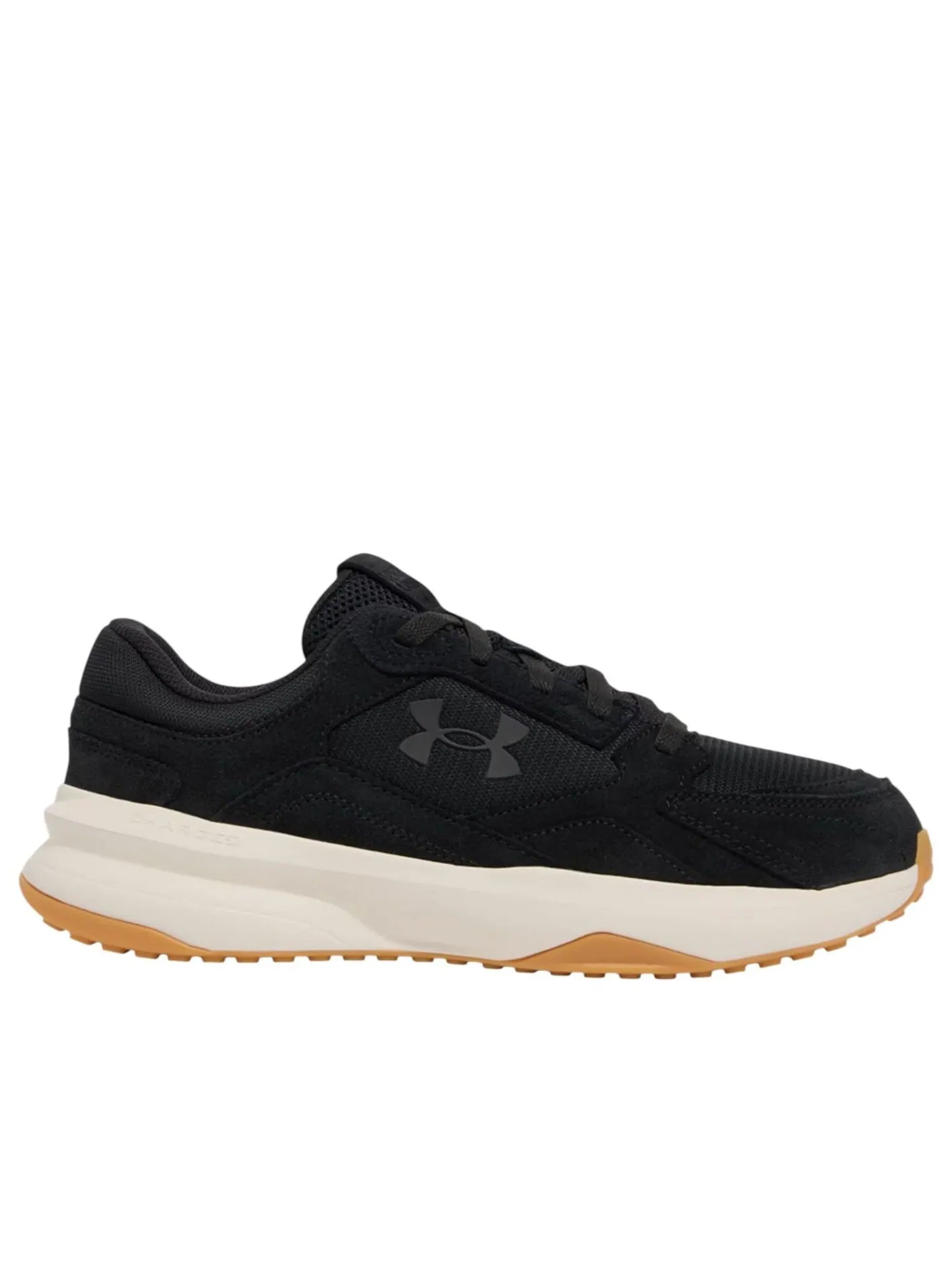 Кроссовки Under Armour Edge Suede 'Black' — изображение 5 из 5, черный