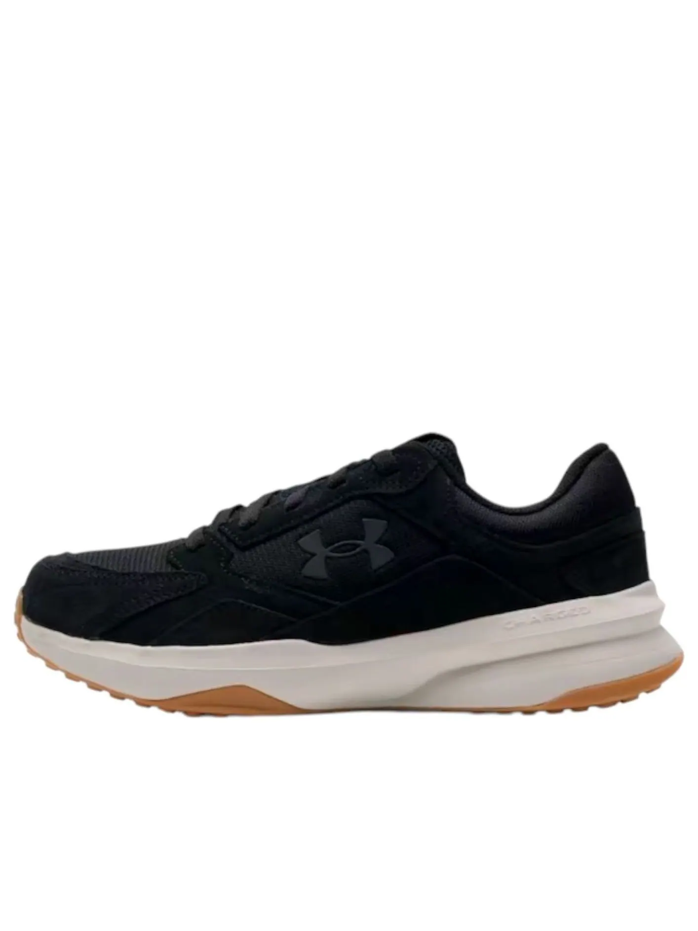 Under Armour Edge Suede 'Black' — изображение 1 из 5, черный/белый