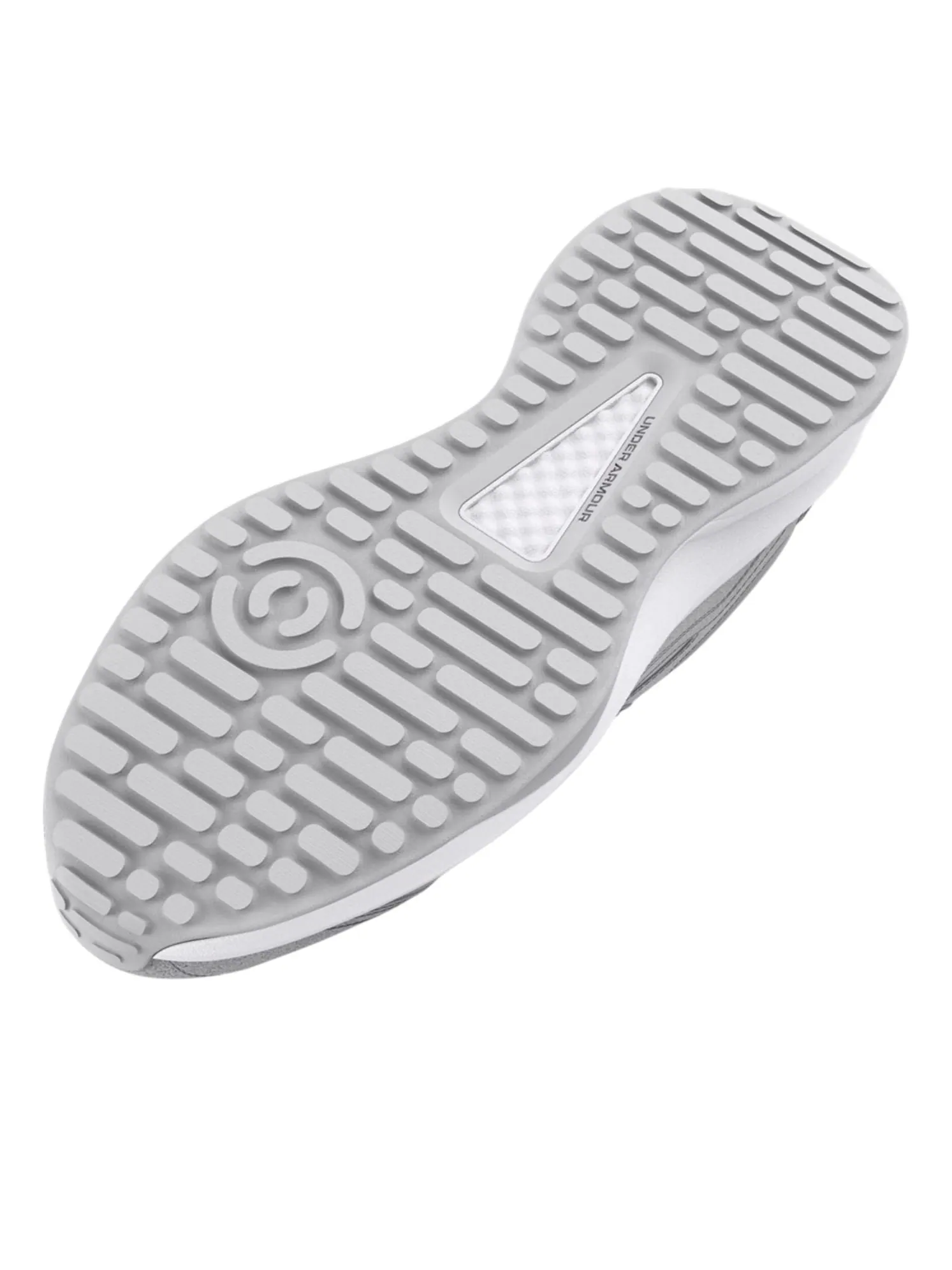 Under Armour Edge Suede 'Mod Gray' — изображение 3 из 5, серый/белый