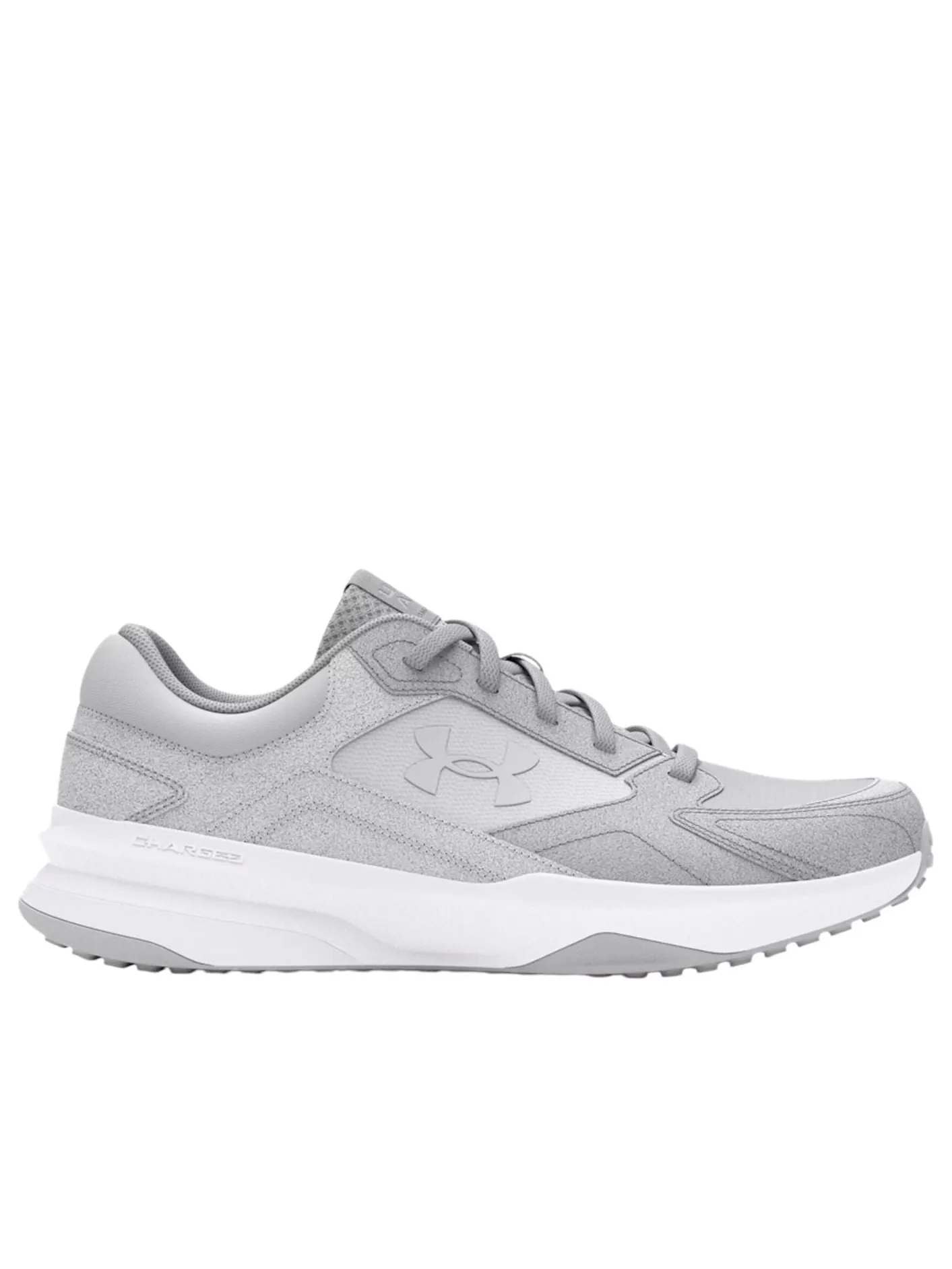 Under Armour Edge Suede 'Mod Gray' — изображение 5 из 5, серый/белый