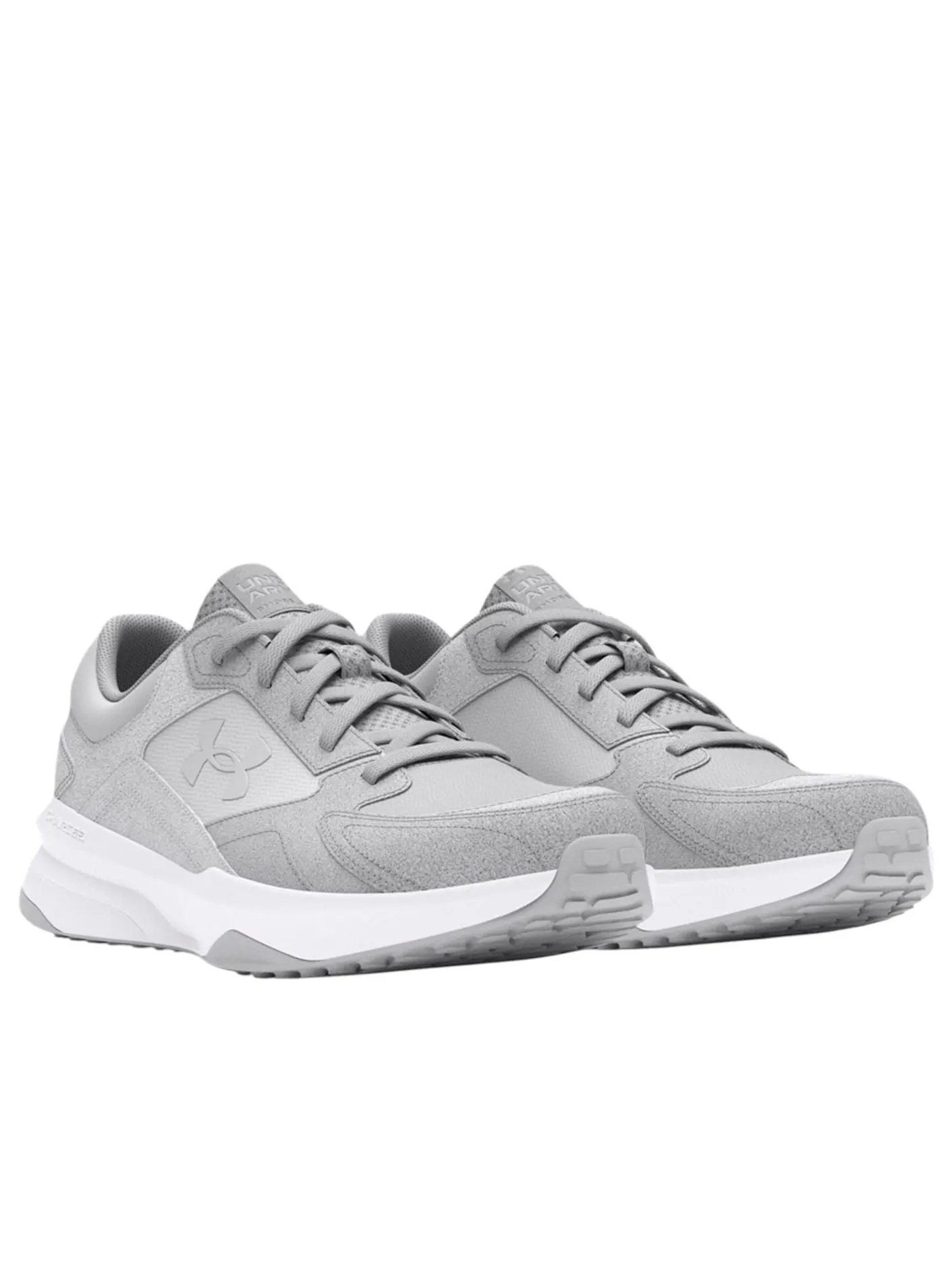 Кроссовки Under Armour Edge Suede 'Mod Gray' — изображение 2 из 5, серый
