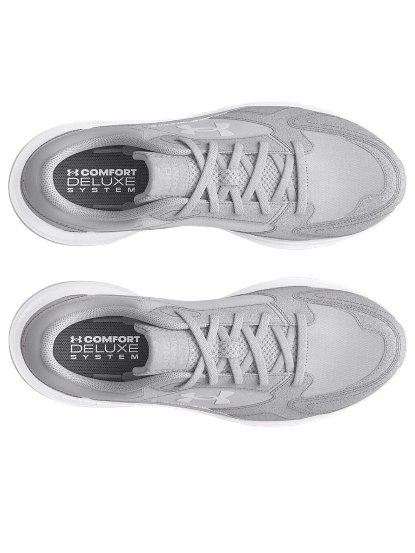 Кроссовки Under Armour Edge Suede 'Mod Gray' — изображение 4 из 5, серый