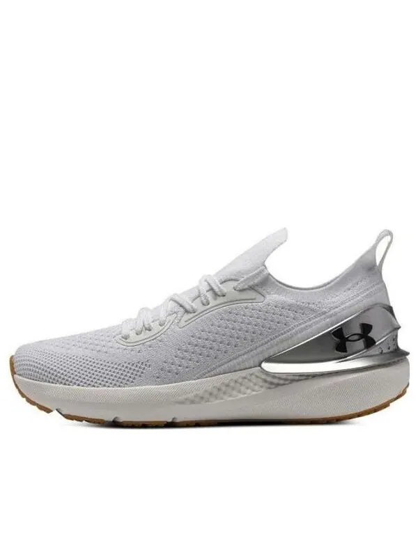 Кроссовки shift tennis shoes 'white silver' Under Armour — изображение 1 из 4, белый/серебристый