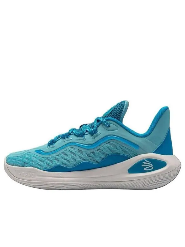 Кроссовки curry flow 11 'mouthguard' Under Armour — изображение 1 из 4, синий/белый