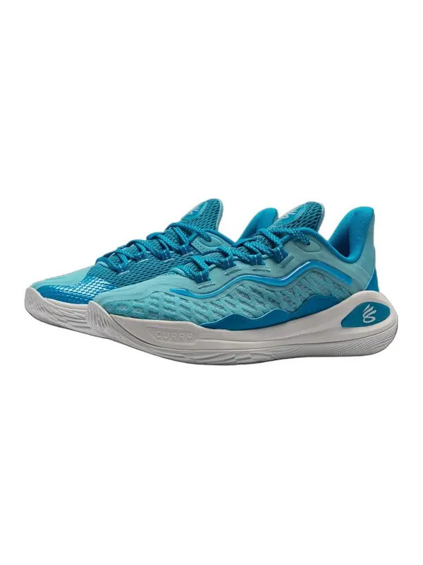 Кроссовки curry flow 11 'mouthguard' Under Armour — изображение 3 из 4, синий/белый