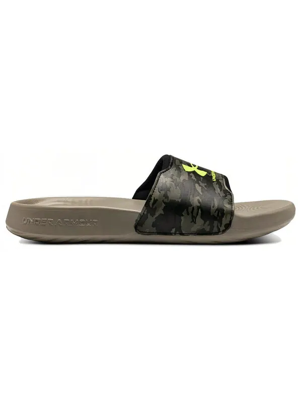 Тапочки ignite select slides 'camo' Under Armour — изображение 2 из 4, желтый