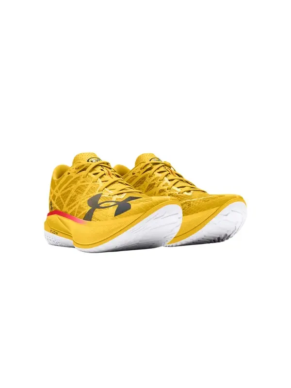 Кроссовки flow velociti elite 2 'streetracer taxi' Under Armour — изображение 3 из 4, красный/черный