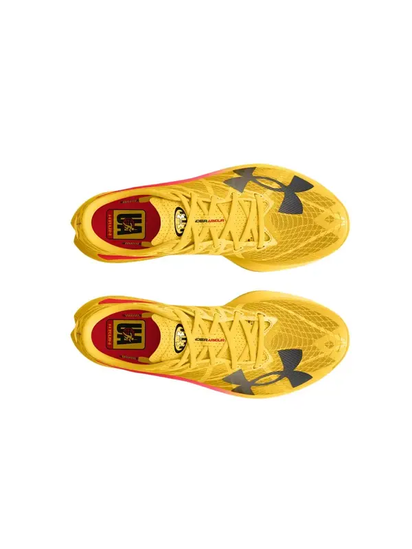Кроссовки flow velociti elite 2 'streetracer taxi' Under Armour — изображение 4 из 4, красный/черный