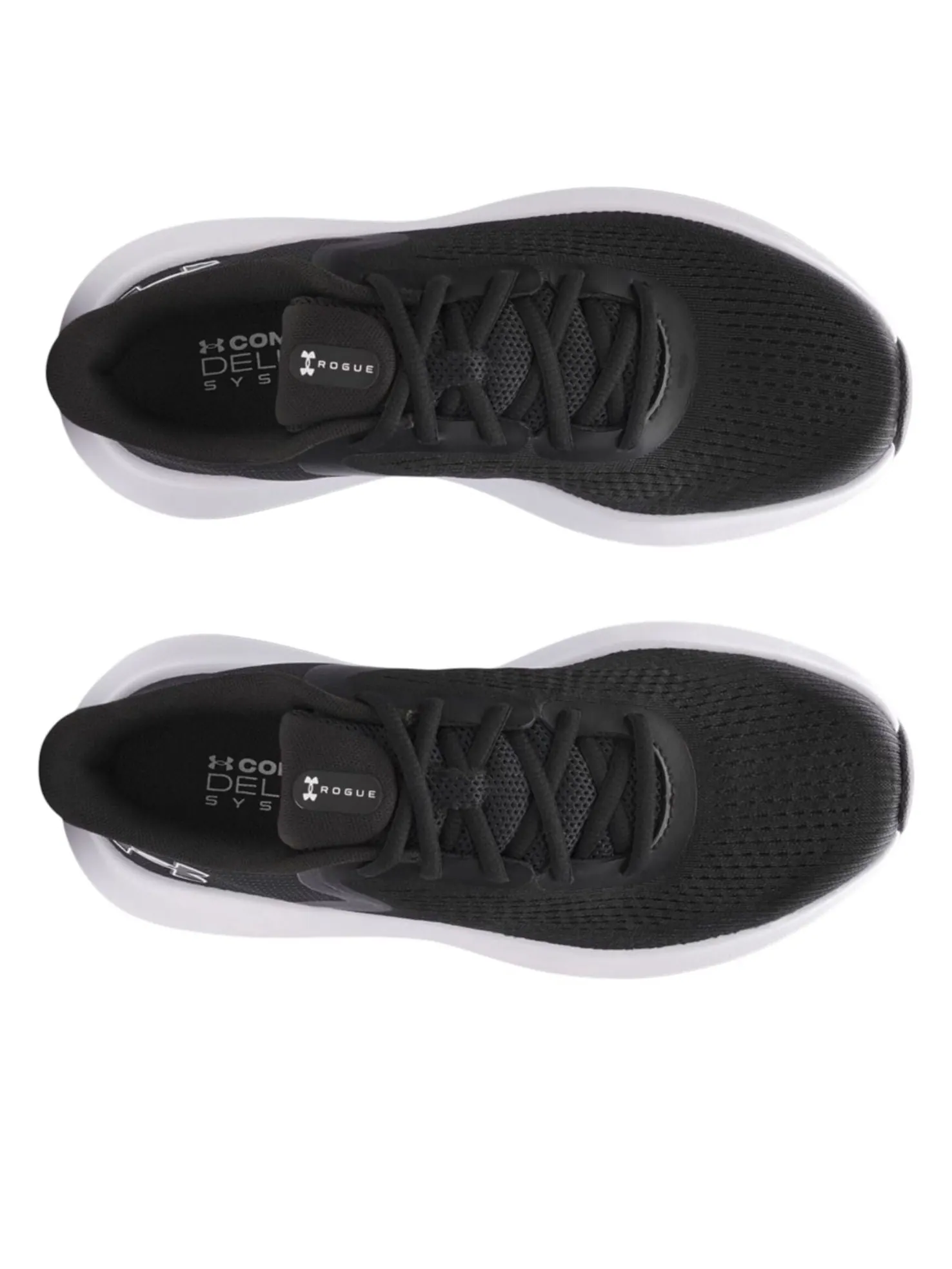 (WMNS) Under Armour Rogue 5 'Black White' — изображение 4 из 5, черный/белый