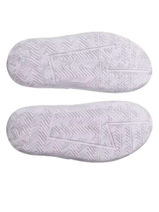 Шлепанцы Under Armour Curry FoamTro Slide 'White Halo Grey' — изображение 4 из 4, белый