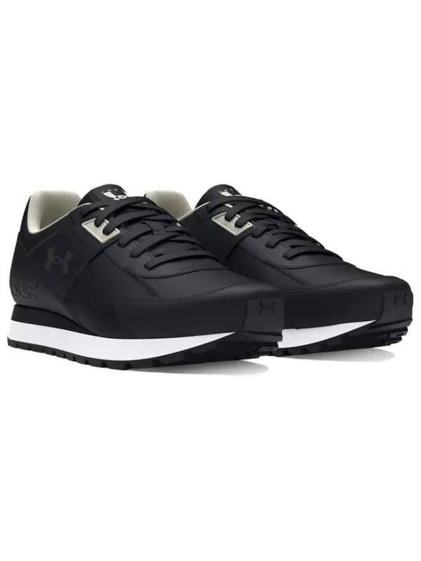 Кроссовки essential runner 'black white' Under Armour — изображение 3 из 4, черный/белый