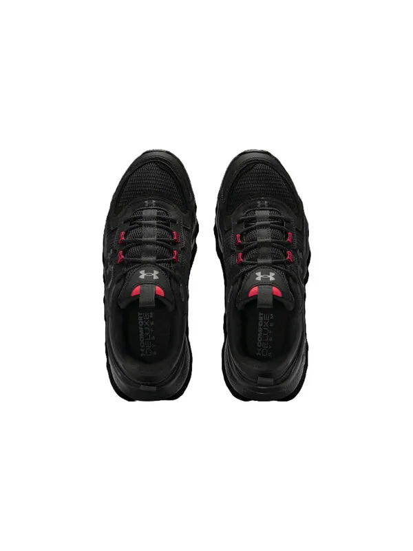 Кроссовки charged vantage 1 'triple black' Under Armour — изображение 3 из 4, черный/красный