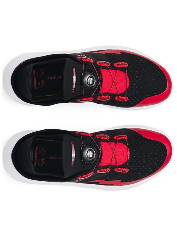 Кроссовки slipspeed trainer shoes 'black red' Under Armour — изображение 4 из 4, черный/красный