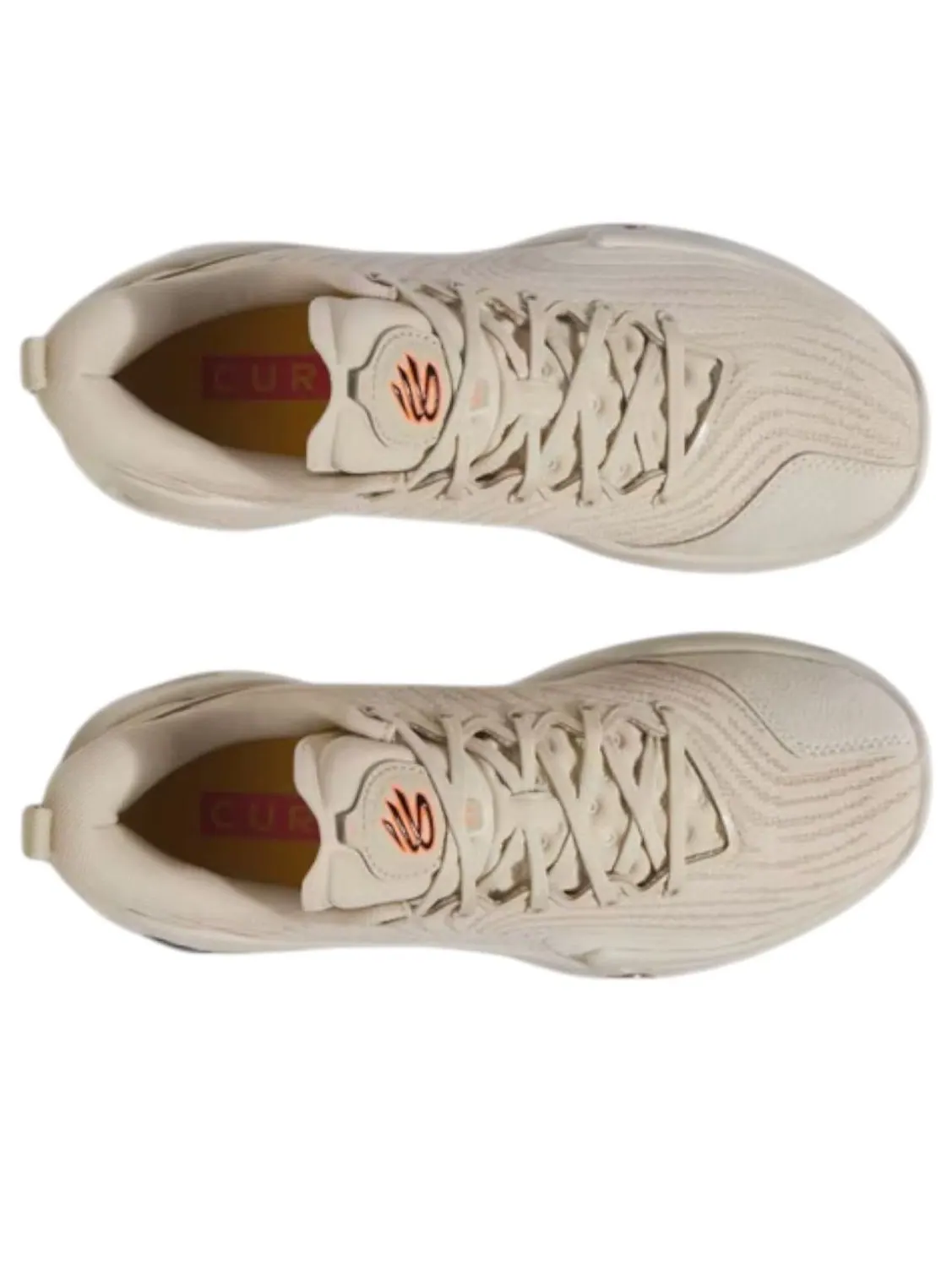 (GS) Under Armour Curry Flow 12 'STRN' — изображение 4 из 5, бежевый/белый