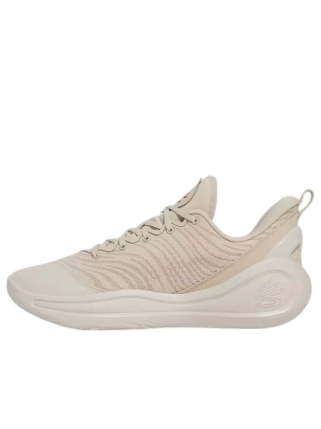 (PS) Under Armour Curry Flow 12 'STRN' — изображение 1 из 2, бежевый/белый