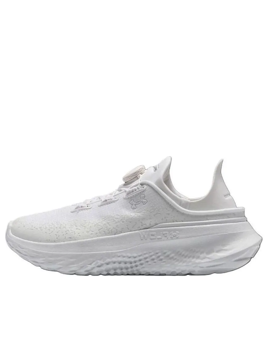 Кроссовки Under Armour SlipSpeed Mega 'Triple White' — изображение 1 из 5, белый