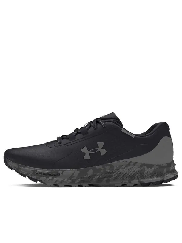 Кроссовки charged bandit trail 3 'black castlerock' Under Armour — изображение 1 из 4, черный//белый