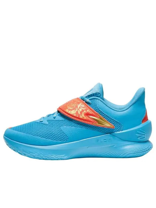 Кроссовки curry fox 1 'happy fox day' Under Armour — изображение 1 из 4, синий/оранжевый