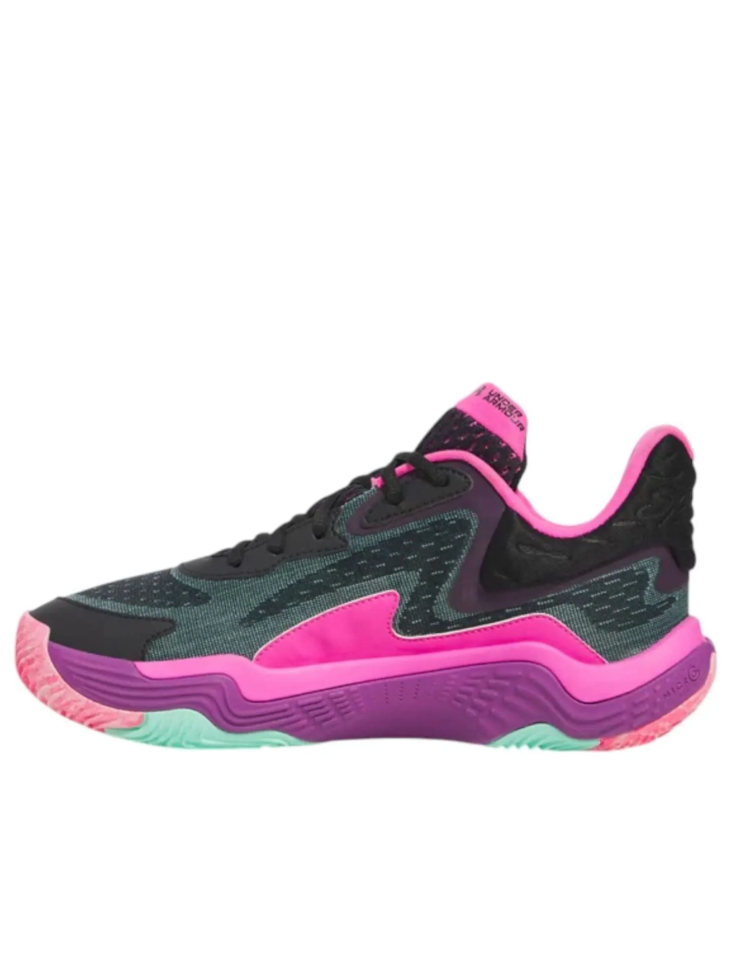 Кроссовки Under Armour Spawn 7 'Hoopnotic' — изображение 1 из 5, фиолетовый