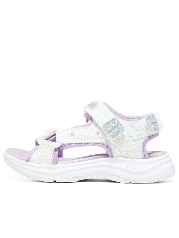 Сандалии glimmer kicks 'white purple' Skechers