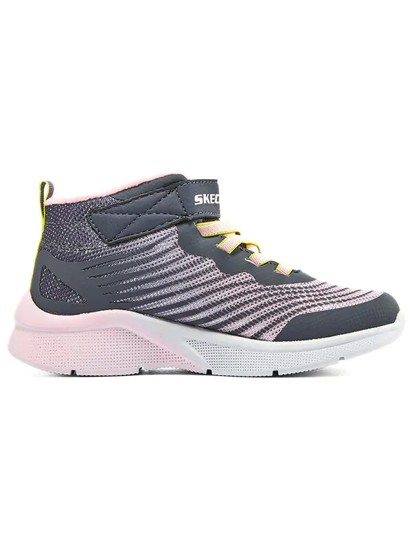 Кроссовки microspec rejoice racer 'grey pink' Skechers — изображение 2 из 4, серый/розовый