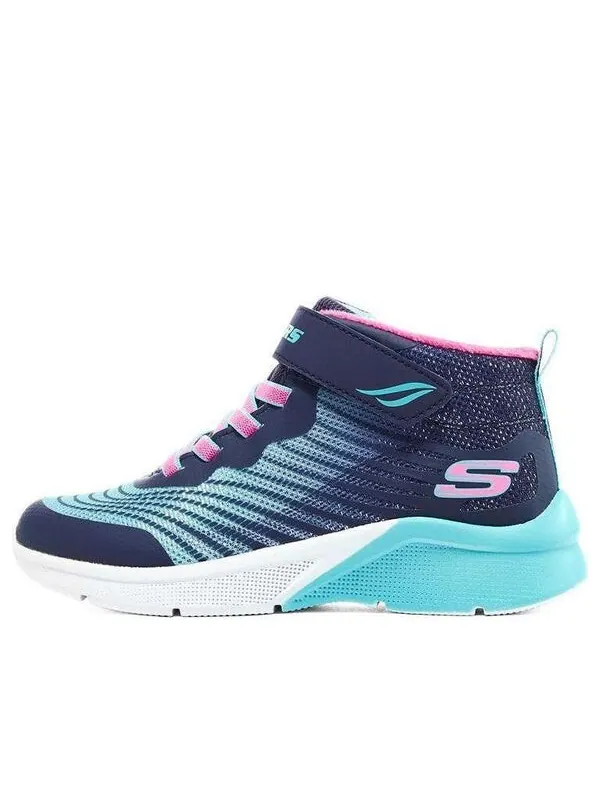 Кроссовки girls microspec rejoice racer 'navy light blue pink' Skechers — изображение 1 из 4