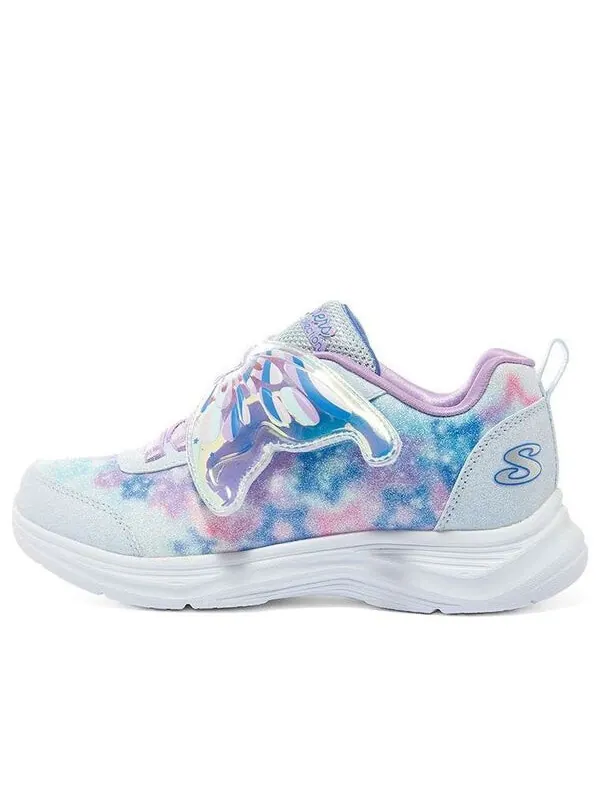 Кроссовки glimmer kicks-fairy chaser lighted sneakers 'blue multi' Skechers — изображение 1 из 4, синий/мульти