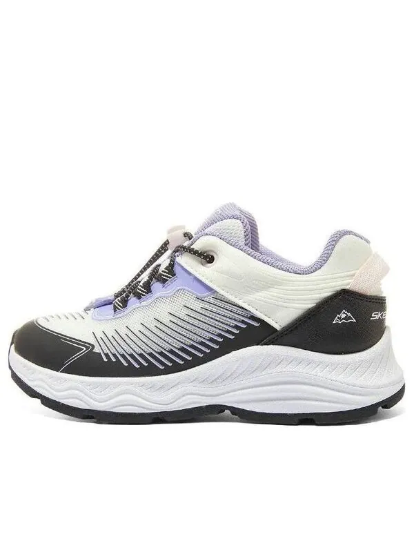Кроссовки lifestyle sneakers 'white black purple' Skechers — изображение 1 из 4, белый/черный/фиолетовый