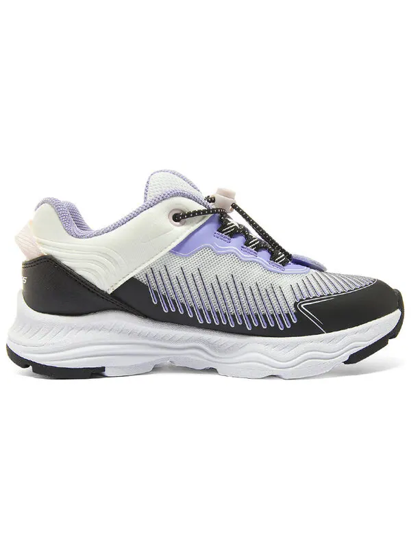 Кроссовки lifestyle sneakers 'white black purple' Skechers — изображение 2 из 4, белый/черный/фиолетовый