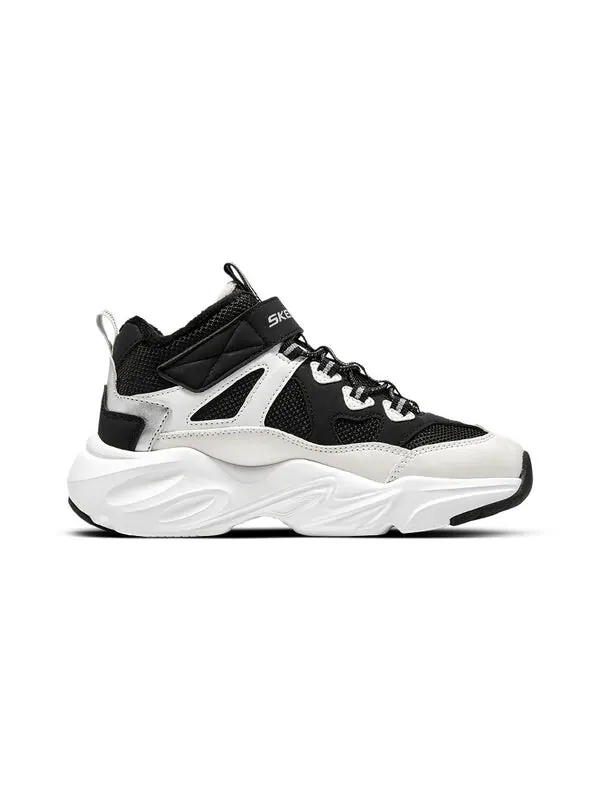 Кроссовки sport dlites shoes 'white black' Skechers — изображение 2 из 4, черный/белый