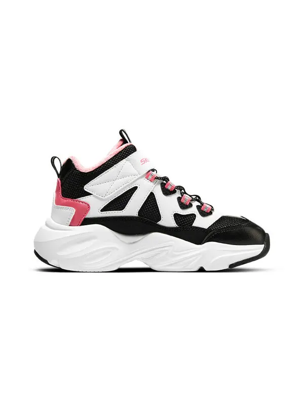 Кроссовки trainers 'white black pink' Skechers — изображение 2 из 4, белый/черный/розовый