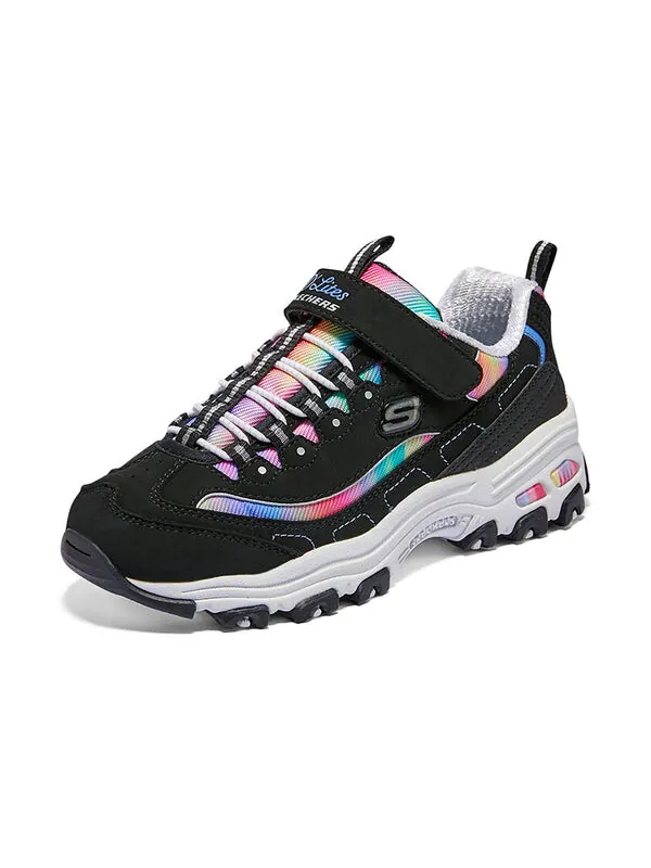 Кроссовки dlites 'black multi' Skechers — изображение 4 из 4, черный/мульти