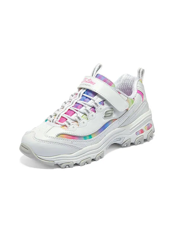 Кроссовки dlites low 'white multi' Skechers — изображение 4 из 4