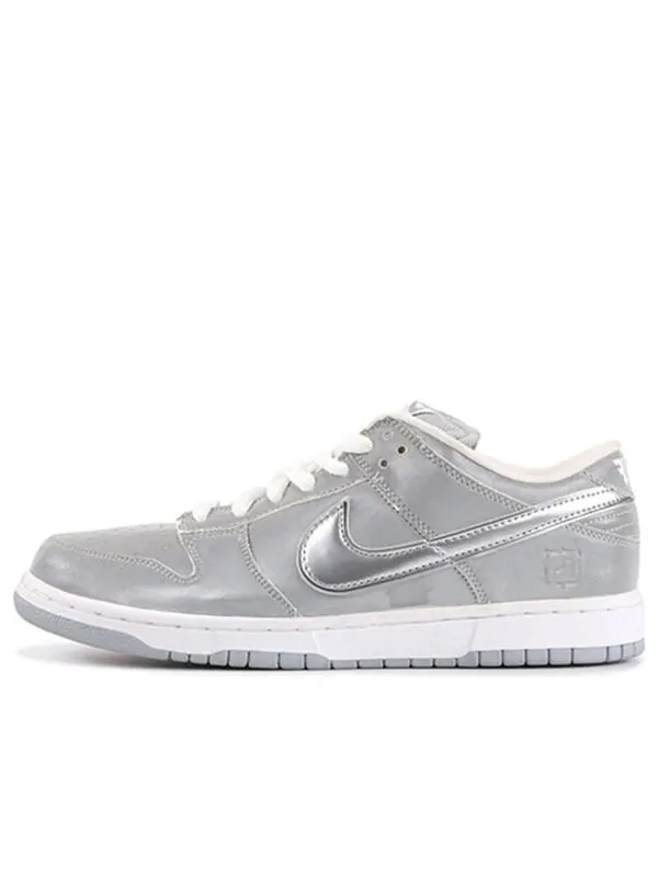 Кроссовки sb dunk low pro Nike — изображение 1 из 4, серебристый/серый