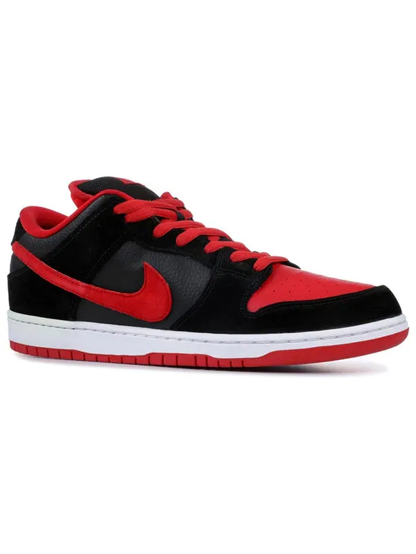 Кроссовки sb dunk low pro Nike — изображение 2 из 4, черный/красный