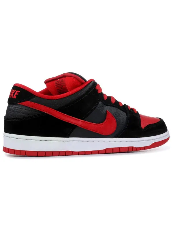 Кроссовки sb dunk low pro Nike — изображение 3 из 4, черный/красный