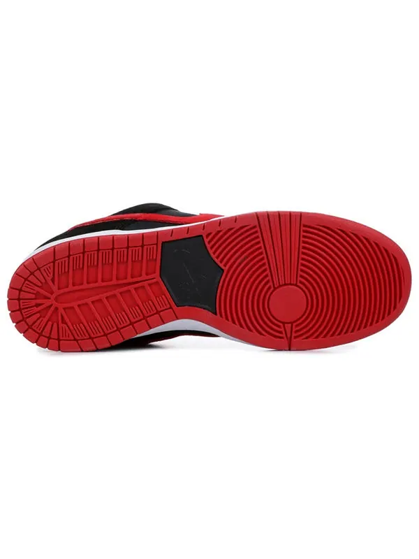 Кроссовки sb dunk low pro Nike — изображение 4 из 4, черный/красный