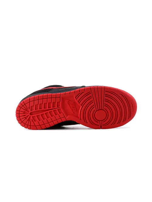 Кроссовки sb dunk low pro Nike — изображение 4 из 4, черный/красный