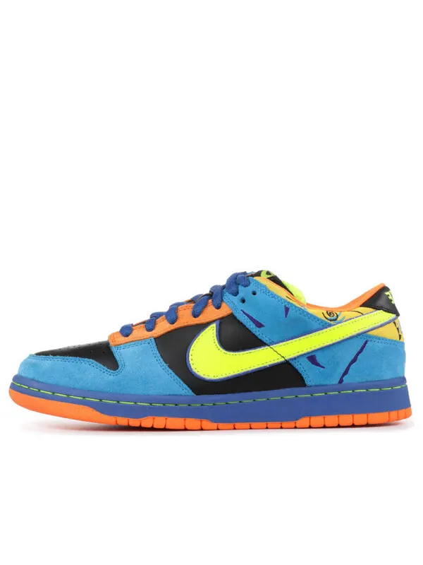 Кроссовки sb dunk low pro Nike — изображение 1 из 4, черный/синий/желтый