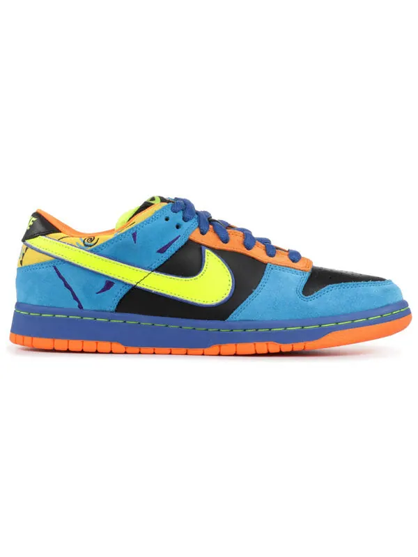 Кроссовки sb dunk low pro Nike — изображение 2 из 4, черный/синий/желтый