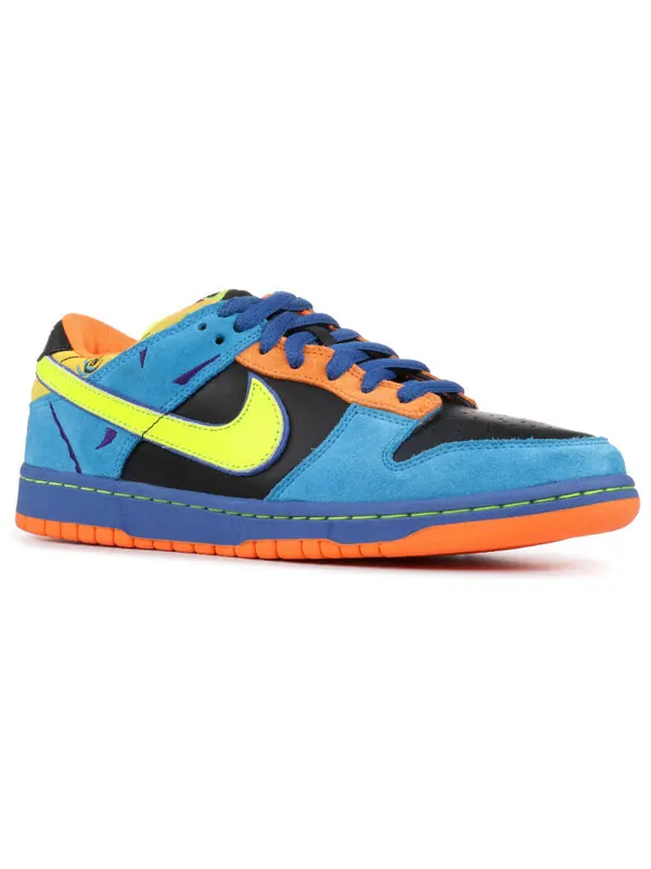 Кроссовки sb dunk low pro Nike — изображение 3 из 4, черный/синий/желтый
