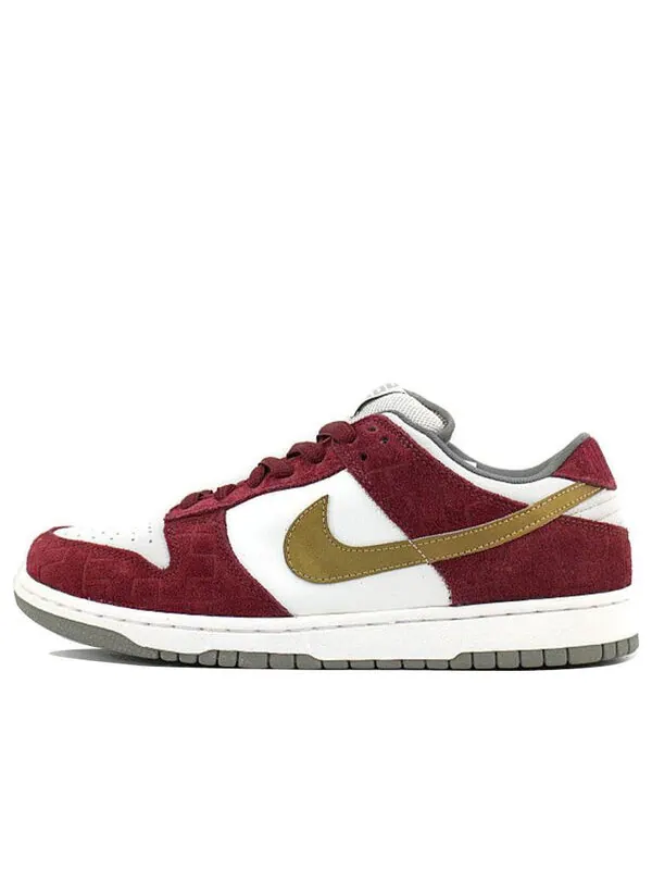 Кроссовки sb dunk low pro Nike — изображение 1 из 4, красный/белый