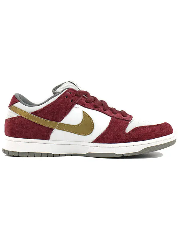 Кроссовки sb dunk low pro Nike — изображение 2 из 4, красный/белый