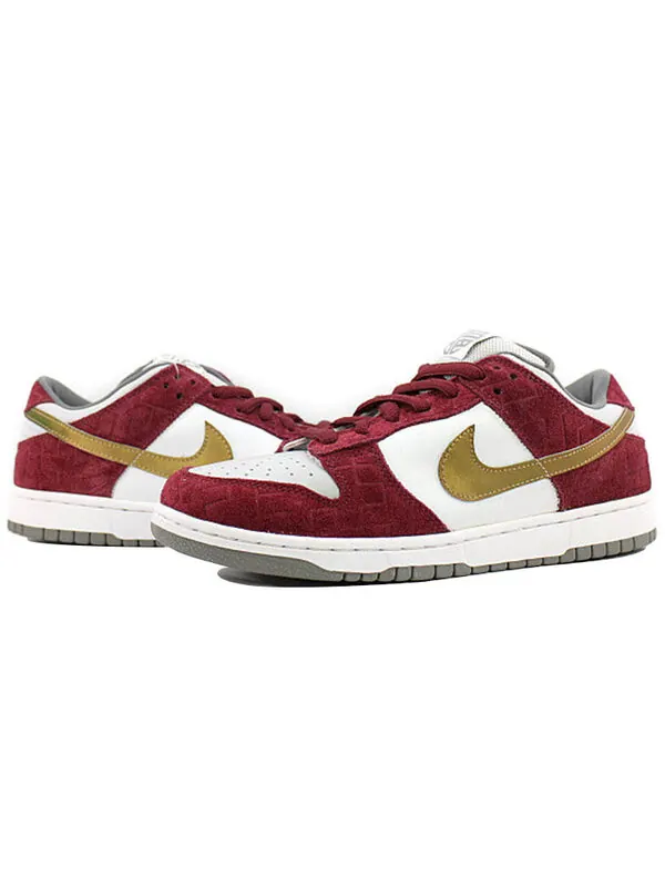 Кроссовки sb dunk low pro Nike — изображение 3 из 4, красный/белый