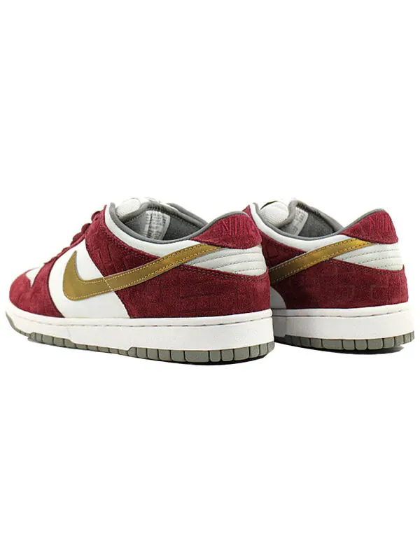 Кроссовки sb dunk low pro Nike — изображение 4 из 4, красный/белый