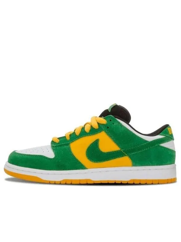 Кроссовки sb dunk low pro Nike — изображение 1 из 4, зеленый/желтый