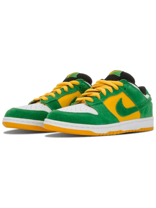 Кроссовки sb dunk low pro Nike — изображение 2 из 4, зеленый/желтый